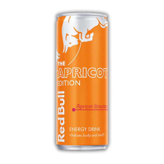 Apricot & Strawberry Redbull